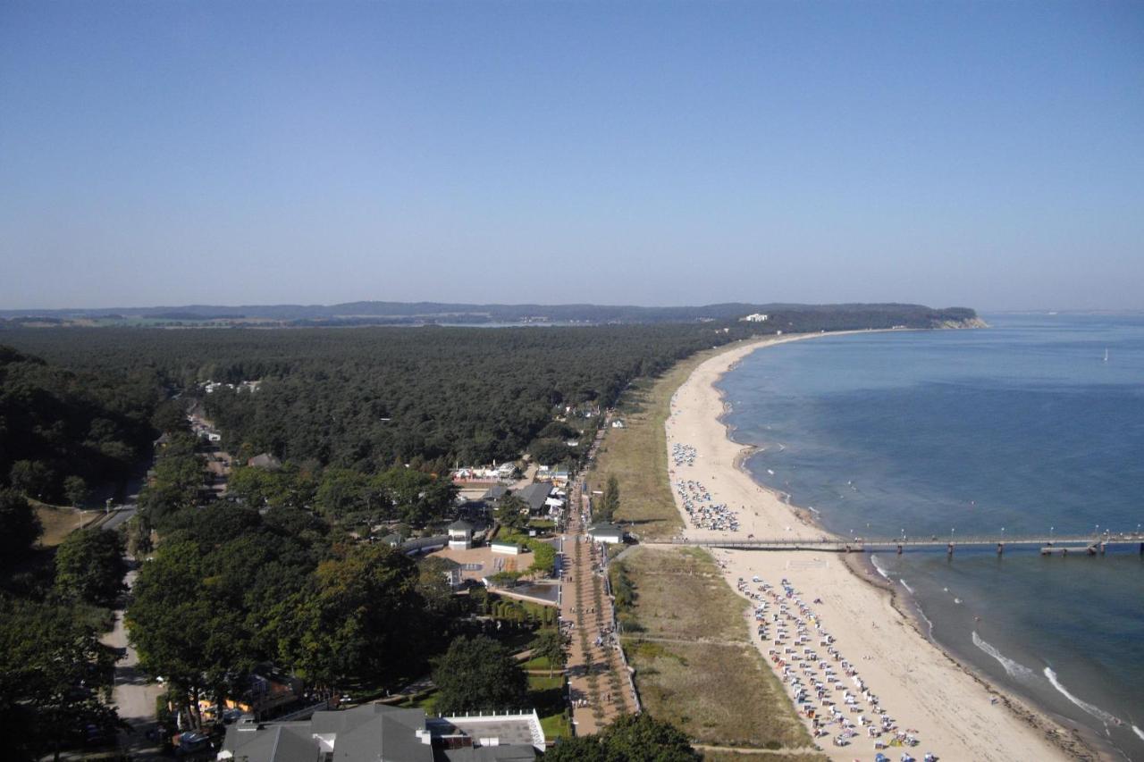 Balkon, Gratis Nutzung Vom Ahoi Erlebnisbad Und Sauna In Sellin - Residenz Strandeck Fewo01 Гьорен Екстериор снимка