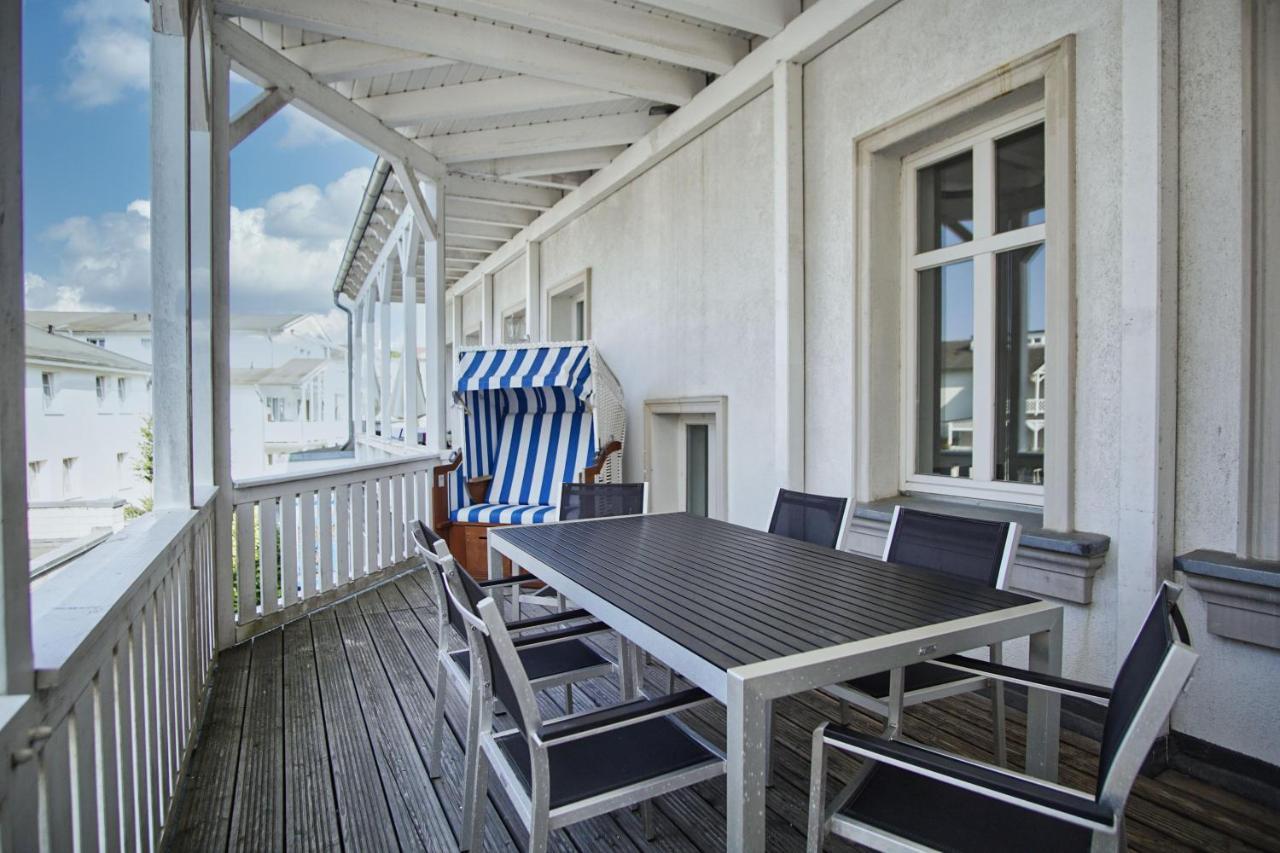 Balkon, Gratis Nutzung Vom Ahoi Erlebnisbad Und Sauna In Sellin - Residenz Strandeck Fewo01 Гьорен Екстериор снимка